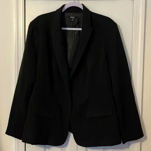 Excellent pre-owned classic black blazer